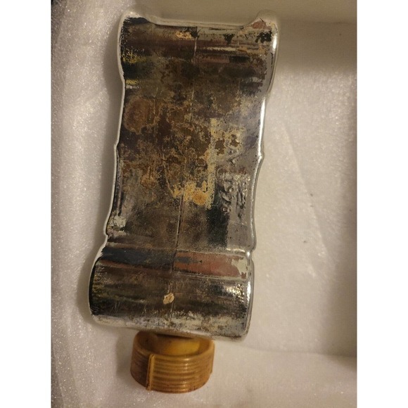 Vintage Avon Touring T Antique Car Bottle Silver After Shave Cologne 6 Oz - Picture 3 of 6